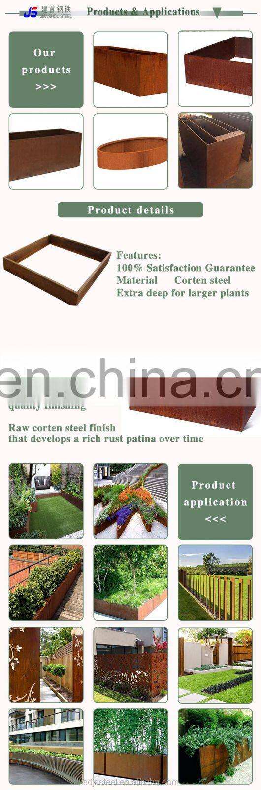 corten steel edging for landscaping