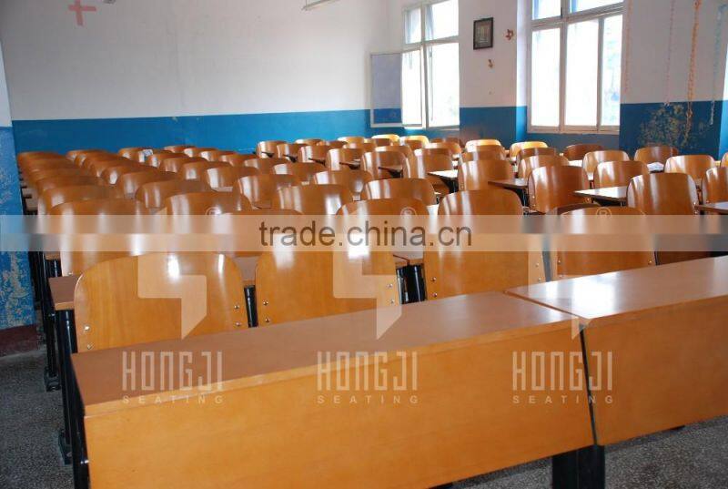 Special design double student desk and chair doblue school desk and chair TC009-E