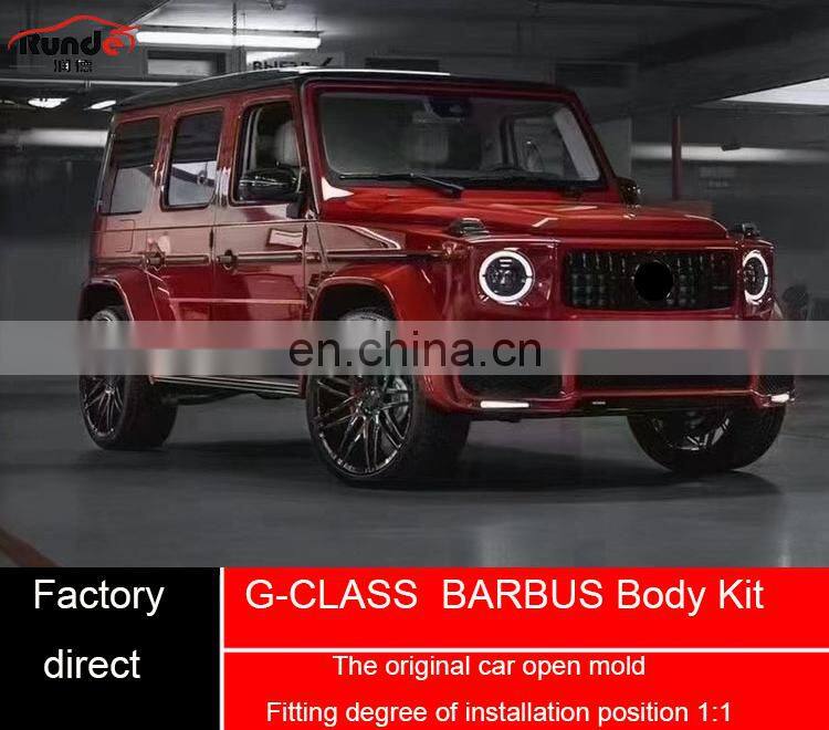 Runde High Quality PP Material Auto Car Body Kit For Mercedes-Benz W464 G500 G550 G63 Upgrade to BARBUS body kit