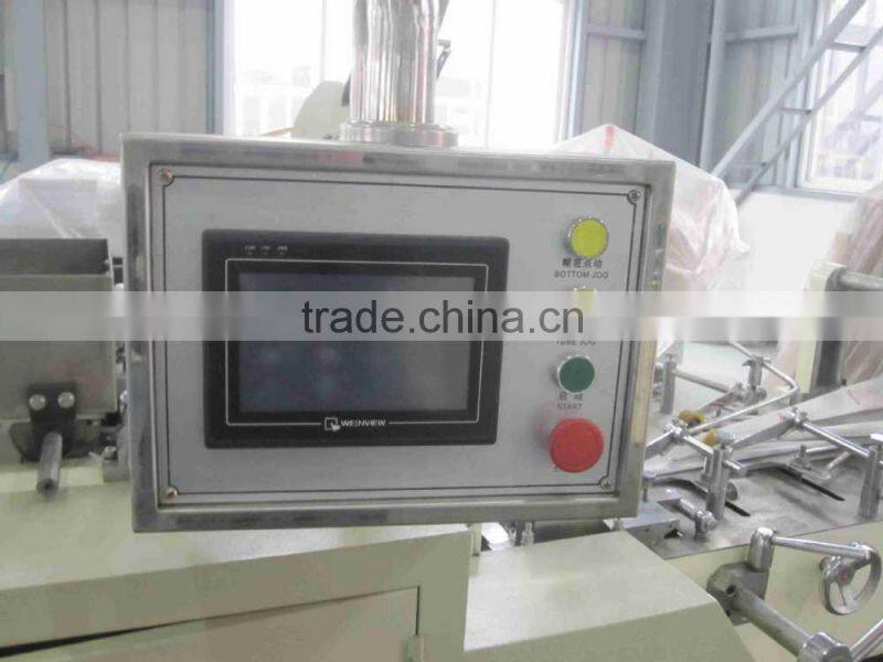 2016 HAS VIDEO Paper Bag Making Machine With V Bottom And Square Bottom For KFC Bread,French Fries Food And Shopping Bag