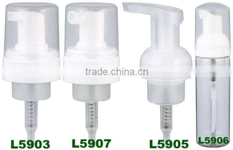 Aluminum body care foaming hand soap pump 40mm