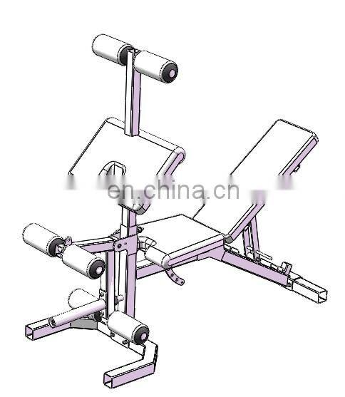 ASJ-S115 Multifunctional training bench fitness equipment machine commercial gym equipment