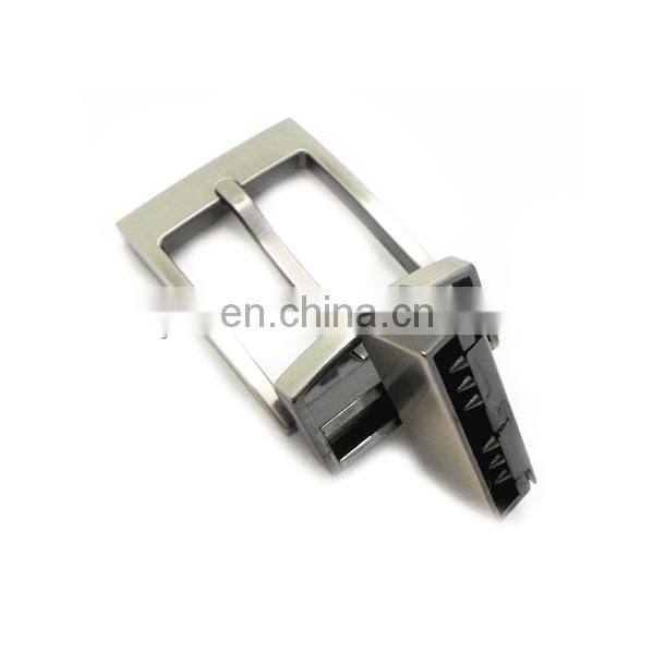 Fashion Pin Buckle strong rectangle loop Custom Metal Belt Buckle