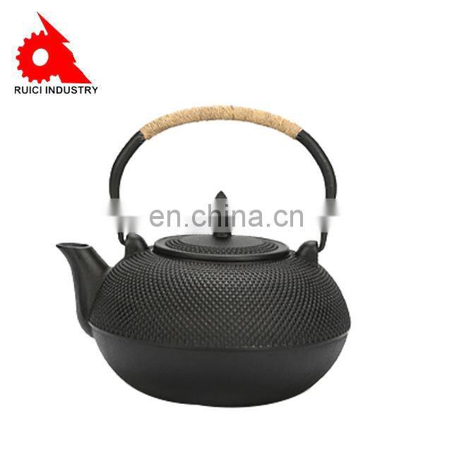 Blue casting tea pot teapot set cast iron chinese traditional