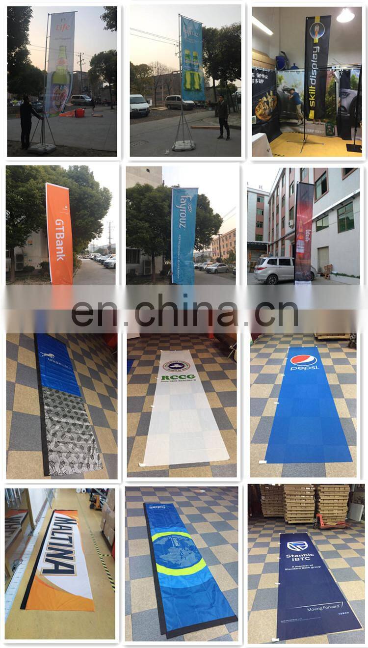 hot selling promotion beach teardrop feather flags printing with kinds bases ( Flag Pole + Fabric +Printing,Complete Production)