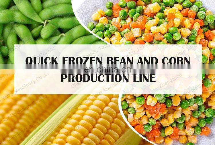 High Quality Vegetable Fruit Processing Line Frozen Vegetable Green Peas Sweet Corn Production Line