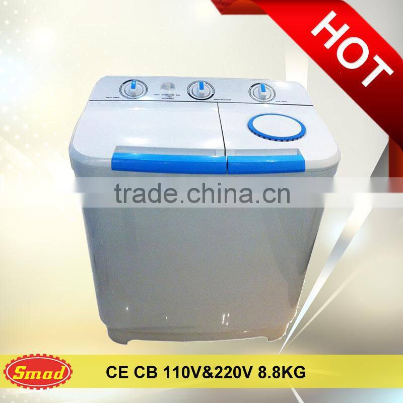 6kg twin tub washing machine with stainless steel inner tub