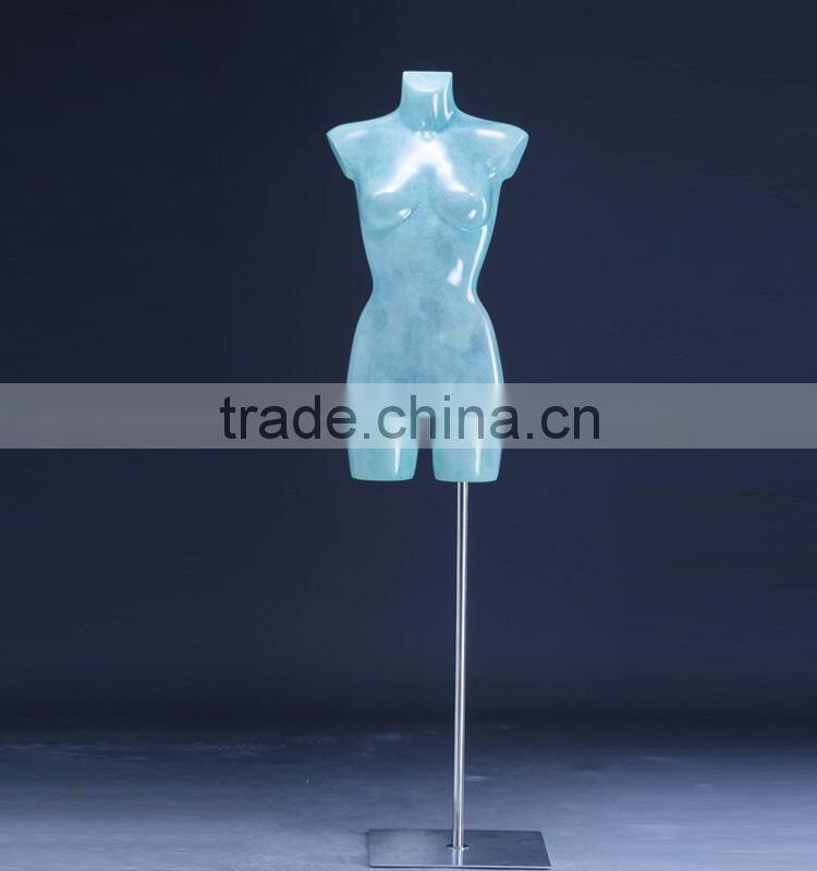 window display female torso mannequin