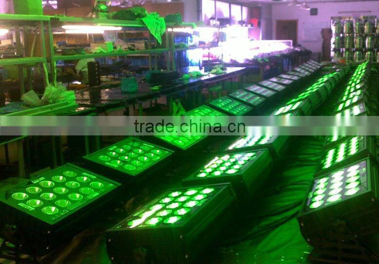 15pcs 15W RGB 3 in 1 Led Wall Washer Led Flood Light DJ Stage Lighting