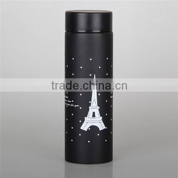 Double wall new brand laser logo stainless steel high grade vacuum flask
