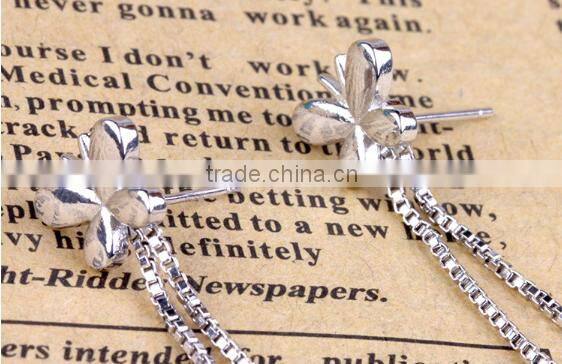 fashion jewelry earrings hot sale long chain earrings