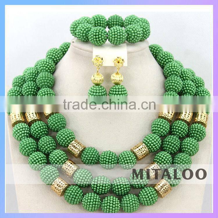 Mitaloo New Arrival Jewelry Set African Beads Jewelry Sets For Wedding Party MT0001
