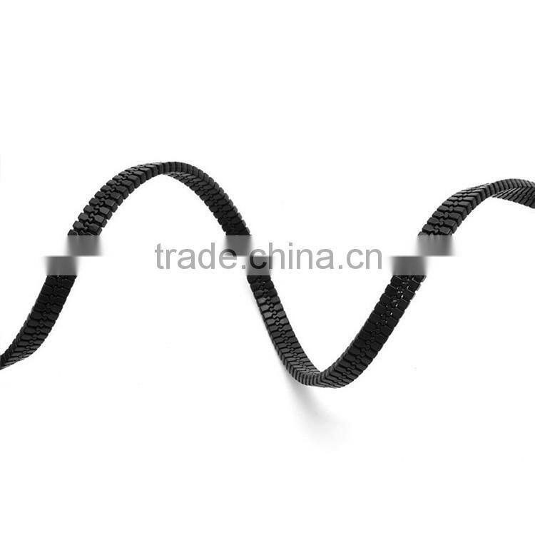 Alibaba China zippered black usb cable stylish enameled high quality 2 in 1 usb data cable