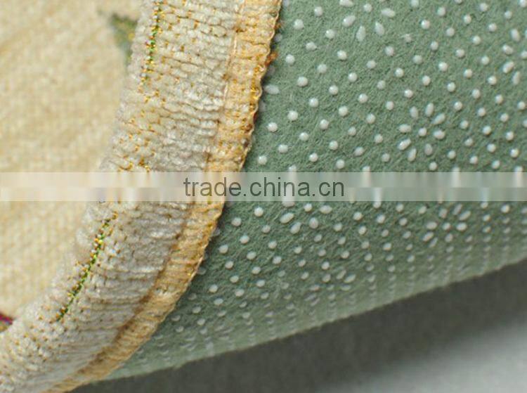 Professional company cheap jacquard printing home door carpet factory