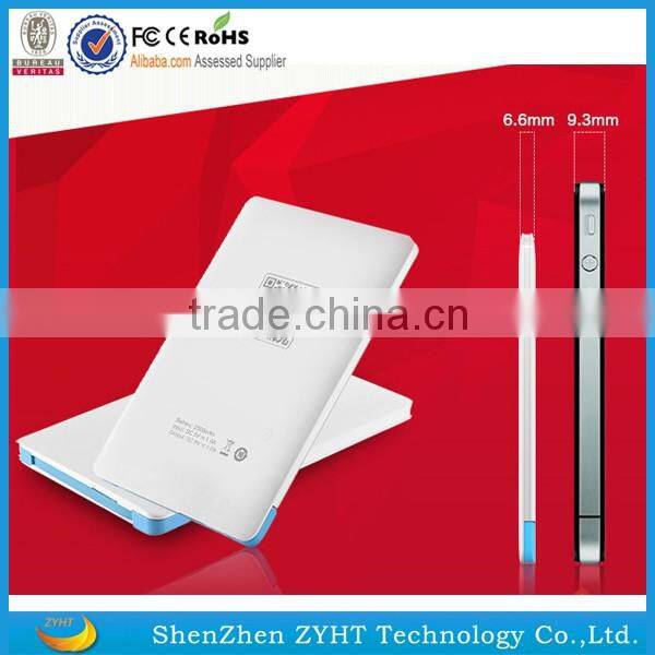 mini 2000mah portable power bank