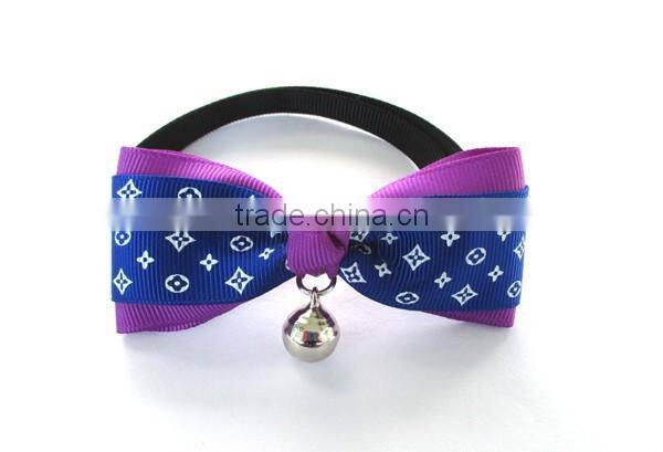 Adjustable Fashion Dog Cat Bow Tie Pet Collar Perfect for Party Accessories