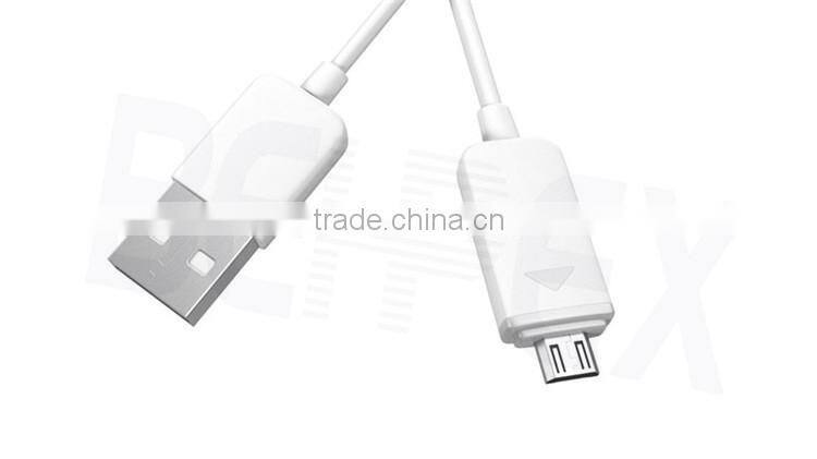 Glow in Dark Visible Colorful USB Data Charging Cable with LED