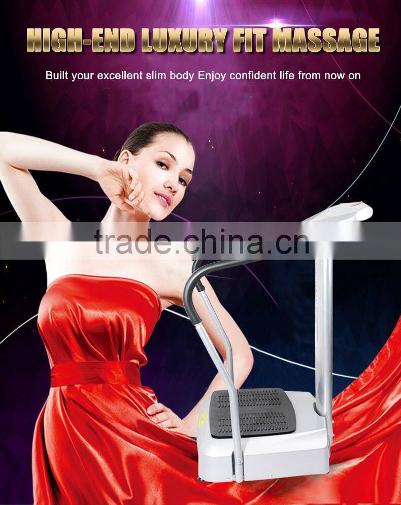 Perfect factory outlets whole body vibration machine crazy fit massager with handle