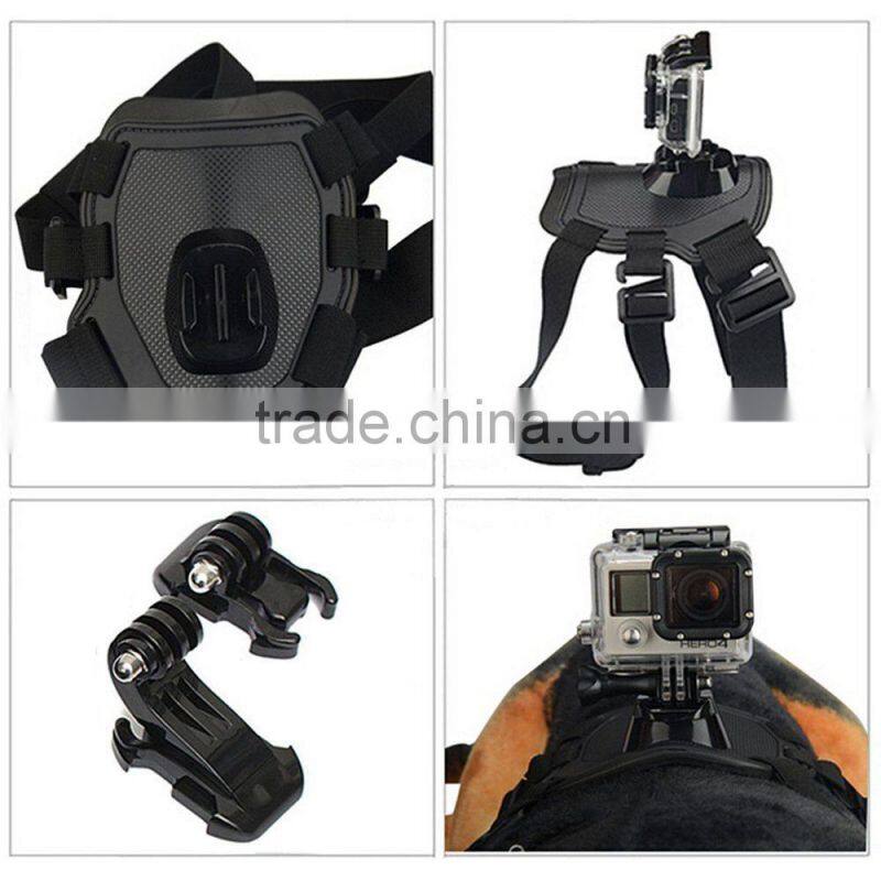 Hot Selling Sports Camera Chest Harness Mount Hound Dog Chest Harness Mount 220g Weight