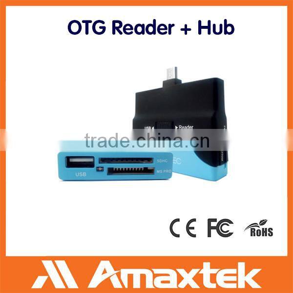Custom usb 2.0 otg card reader for Android