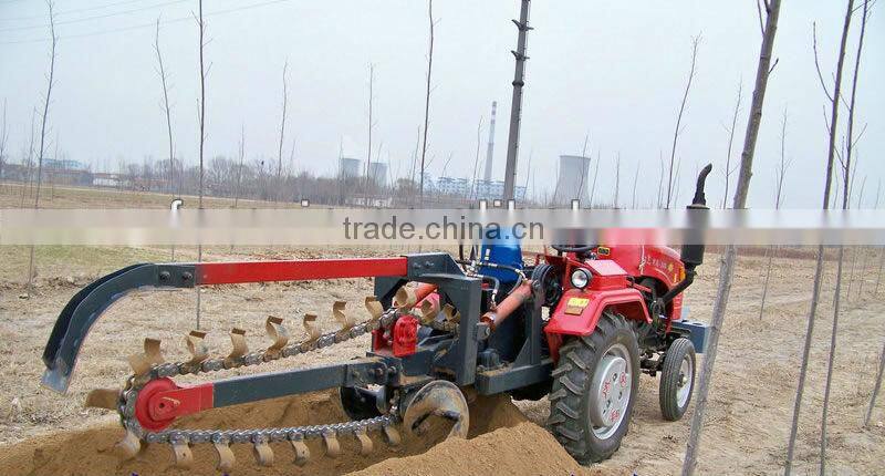Tractor PTO trencher