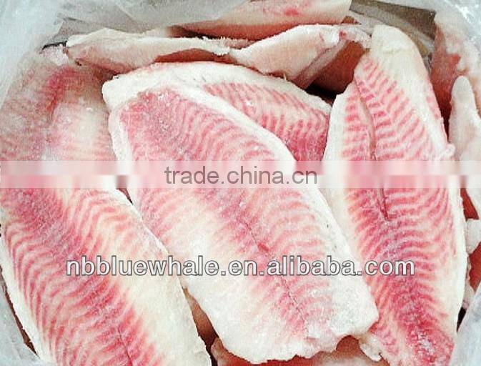 Fresh water black tilapia, IQF Tilapia Fillets