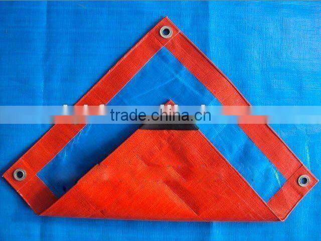 orange fireproof tarpaulin& waterproof truck tarp&waterproof woven fabric tarpaulin