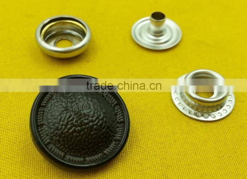 19mm High Quality Zinc Alloy Metal Cap Snap Button --- MA5869