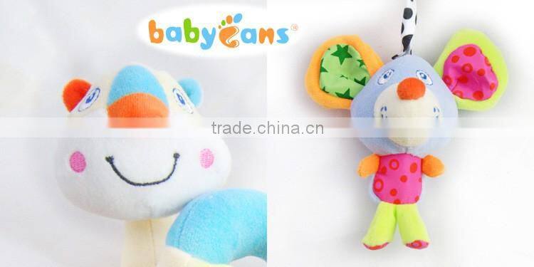 Baby Rattle Stuffed Crib Hanging Plush Tiger Baby Toys Wholesale Toy From China