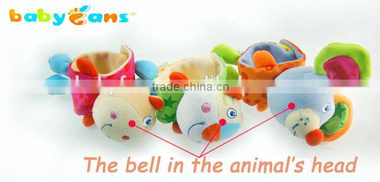 lovely baby rattle baby infant teether baby plush rattle toy