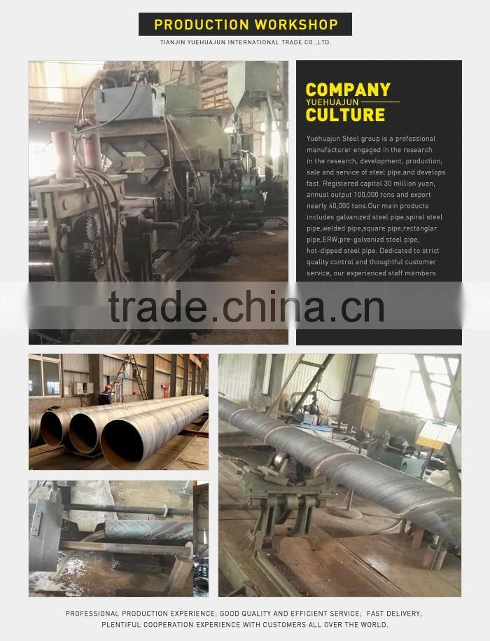 X42,X52,X60,x80 SSAW API 5L Gr.B Large Diameter Steel Pipe