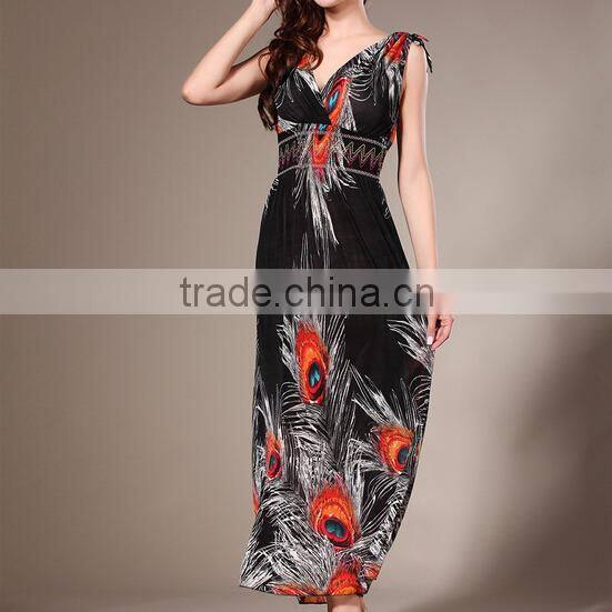 Milk Silk Fabric Lady Dress