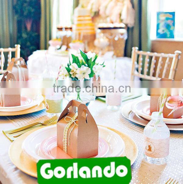 Flexible Bending Drinking Paper Straws Dot