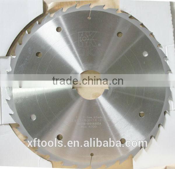 Round log multi blade saw