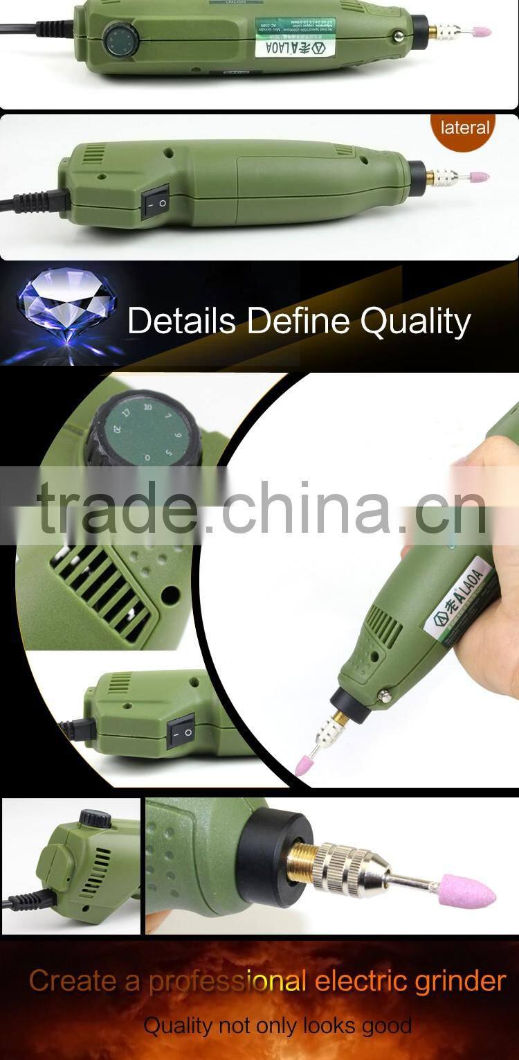 Multifunction industrial grade 100W powerful CVT electric grinder set
