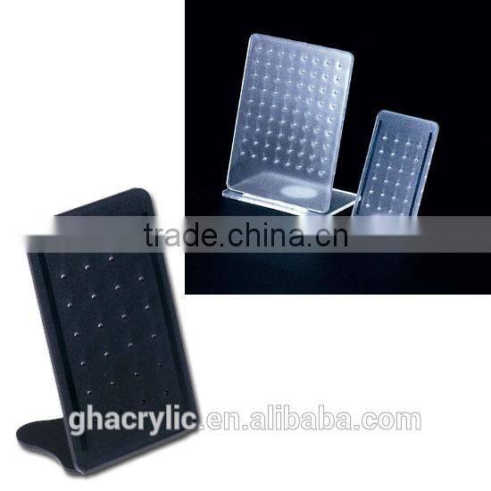 GH-RZ356 2014 hot sale Elegant and fashionable earring display,Plastic Acrylic Earring Display