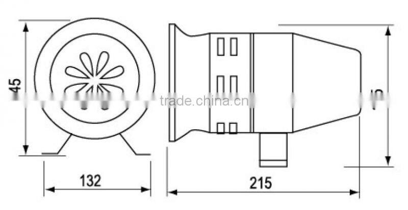 CNTD Manufacturer Heavy Duty High Volume Siren Sounds Motor Siren MS-390 C-390 CMS-390