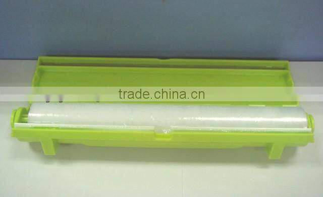 12" 300mm cling film dispenser cutter box blade for household size cling film food wrap stretch film aluminum foil rolls