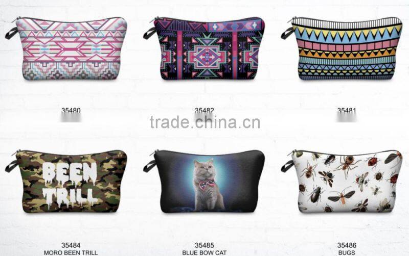 popular different color cotton pvc promotional men toiletry bag travel new style cosmetic bag
