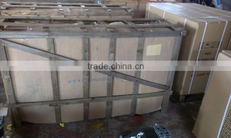 300L portable Italy type air compressor two head two motors