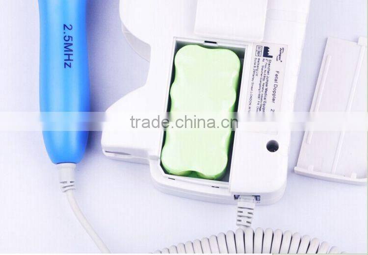 hospital best choice jumper ultrasonic fetal doppler jpd-100b doppler with waterproof high sensivitive and solid probe