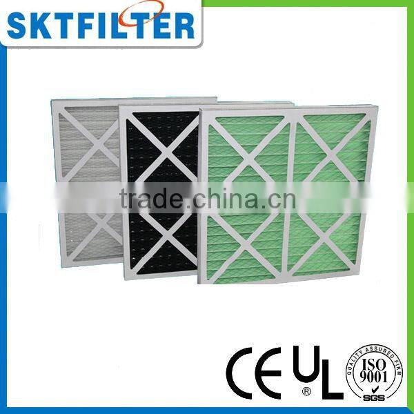 foldaway cardboard filter plank filter