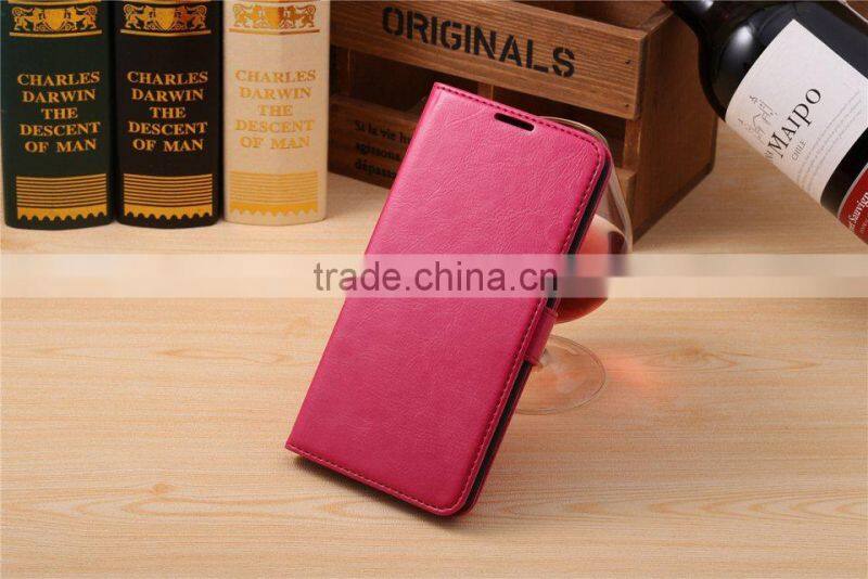 PU leather Wallet smartphone case for LG G pro 2 D802