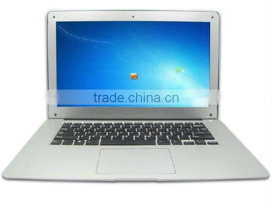 Factory offer Dual core D2500 Laptop with WIFI+Camera 2G/320G Memory