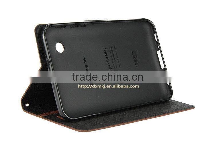 h-qTexture Leather Case cover For Sony Xperia Tablet Z with shoulder neck strap LOGO custom shenzhen