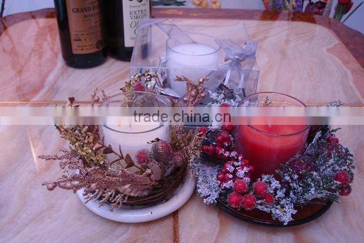 Customized Scented Travel Soy/Paraffin Wax Candle in Tin Box