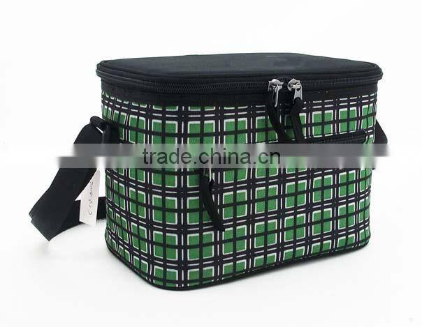 Wholesale tactical customize print 600D insulted cooler bag with long belt
