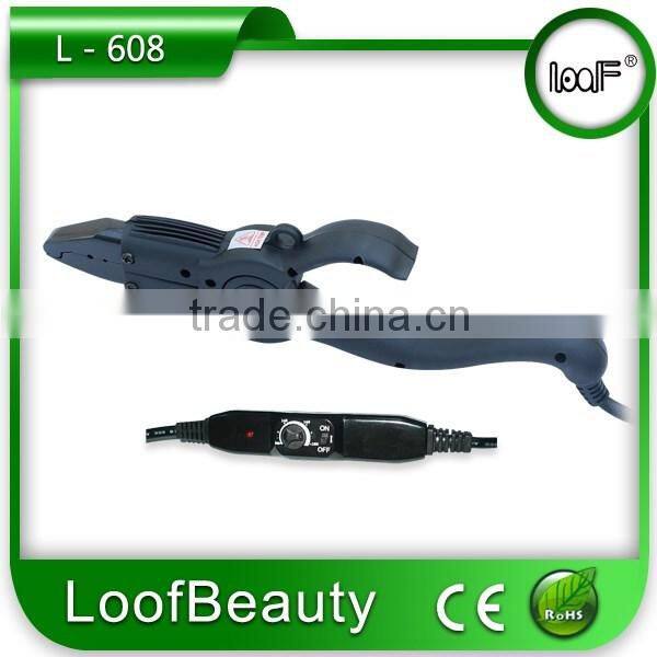 hot loof hair extensions iron, 100% tefulong heating plate
