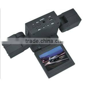 IR night view dual cameras car dvr block box