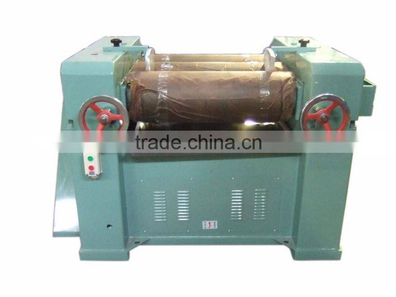 Pigment paste three roller mill